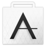 atom store android application logo